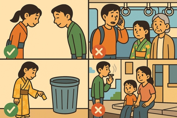 Comment se comporter au Japon