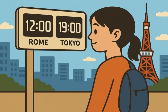 Fuseau horaire au Japon